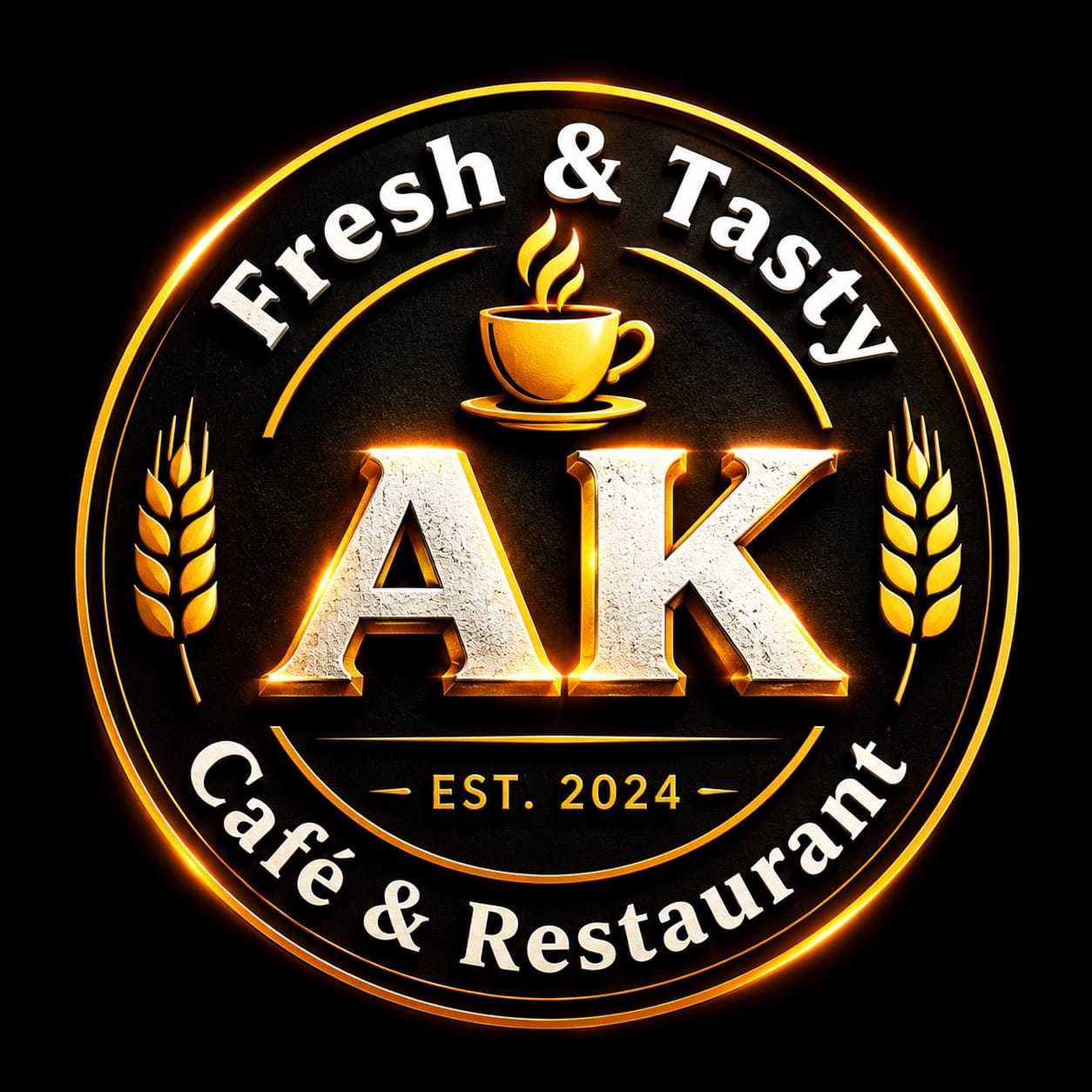 AK Cafe logo